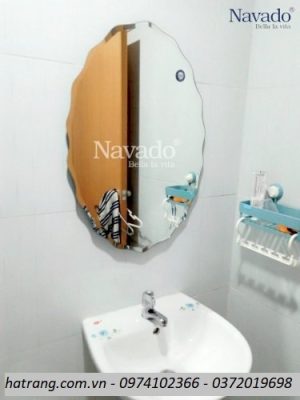 Gương phòng tắm Navado NAV508B 50x70 cm