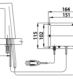 Bản kĩ thuật Vòi lavabo cảm ứng COTTO CT493AC