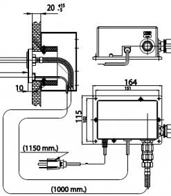 Bản kĩ thuật Vòi lavabo cảm ứng COTTO CT539DC