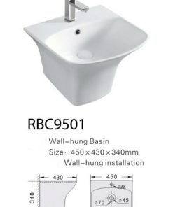 Chậu rửa mặt Riba RBC-9501