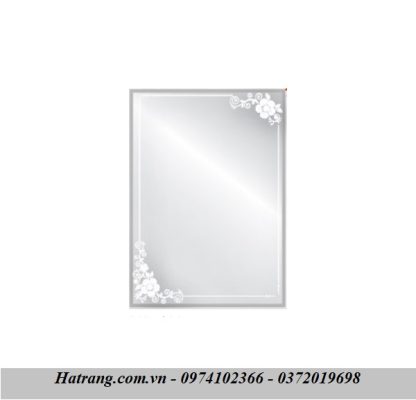 Gương trắng hoa văn Amy AM 1190