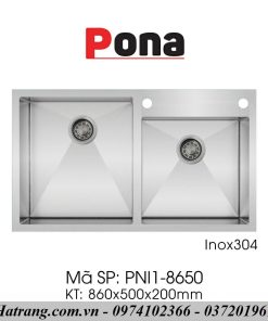 Chậu rửa bát PONA PNI1-8650 (inox)