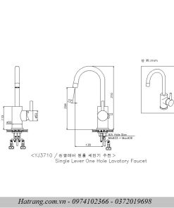 Vòi bếp nóng lạnh Sobisung YJ-3710