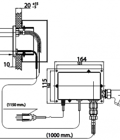 Bản kĩ thuật Vòi lavabo cảm ứng COTTO CT538DC