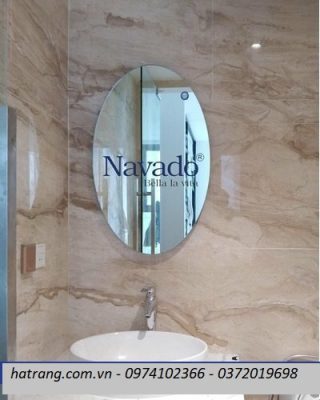 Gương phòng tắm Navado NAV105D 70x90 cm