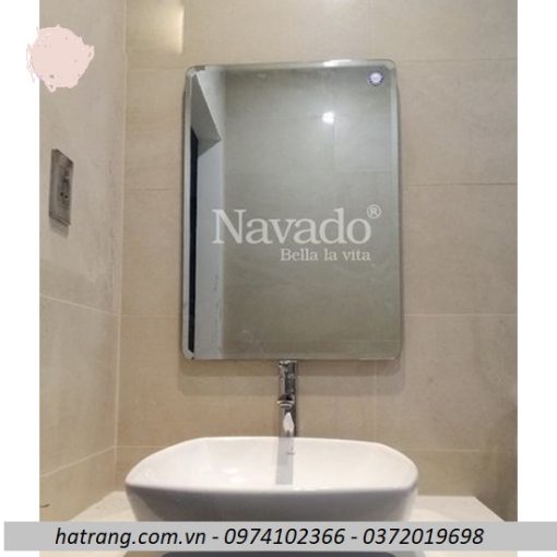 Gương phòng tắm Navado NAV102B 50x70 cm