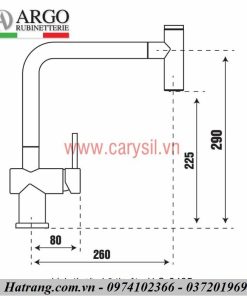 Vòi rửa bát Carysil G-2485-03