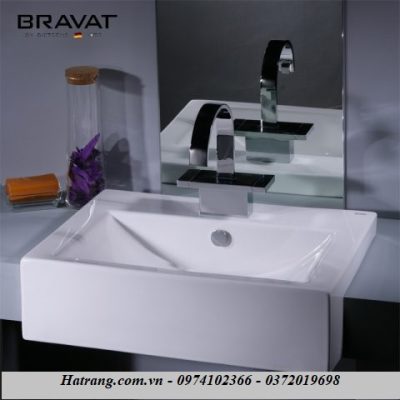 Chậu rửa mặt Bravat C22108W-1A-ENG
