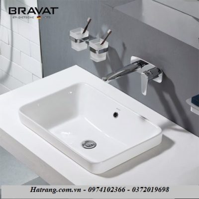Chậu rửa mặt Bravat C22206W-ENG