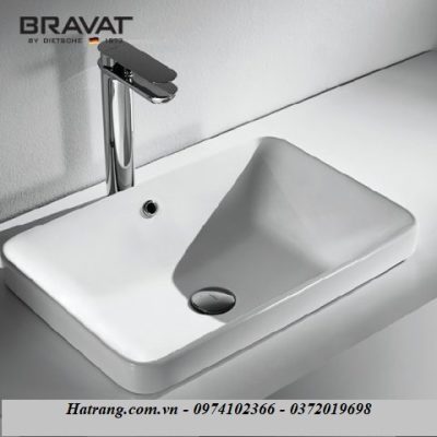 Chậu rửa mặt Bravat C22327W-ENG