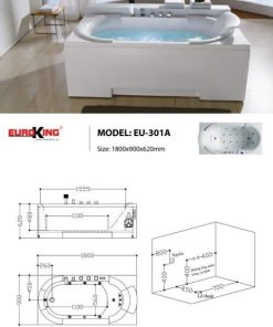 Bồn tắm massage Euroking EU-301A