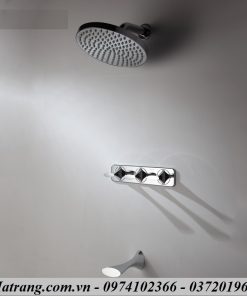 Bộ chỉnh nhiệt âm tường cho vòi sen tắm Bravat P69200C-ENG
