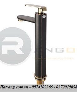Vòi rửa mặt nóng lạnh 1 lỗ lavabo Rangos RG-305V4 ORB